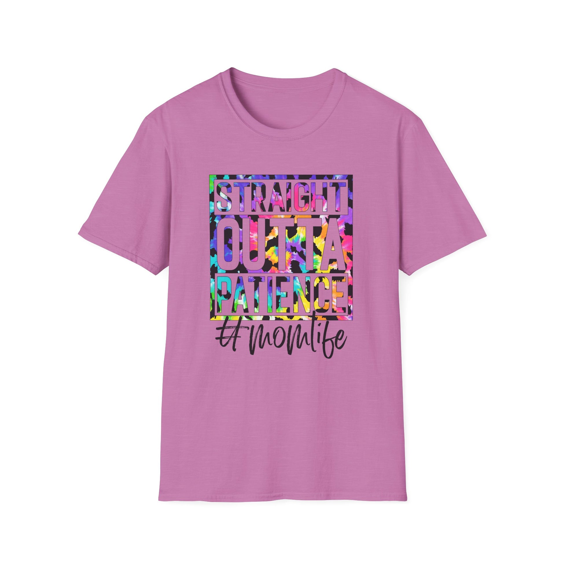 Straight outta mom life Unisex Softstyle T-Shirt