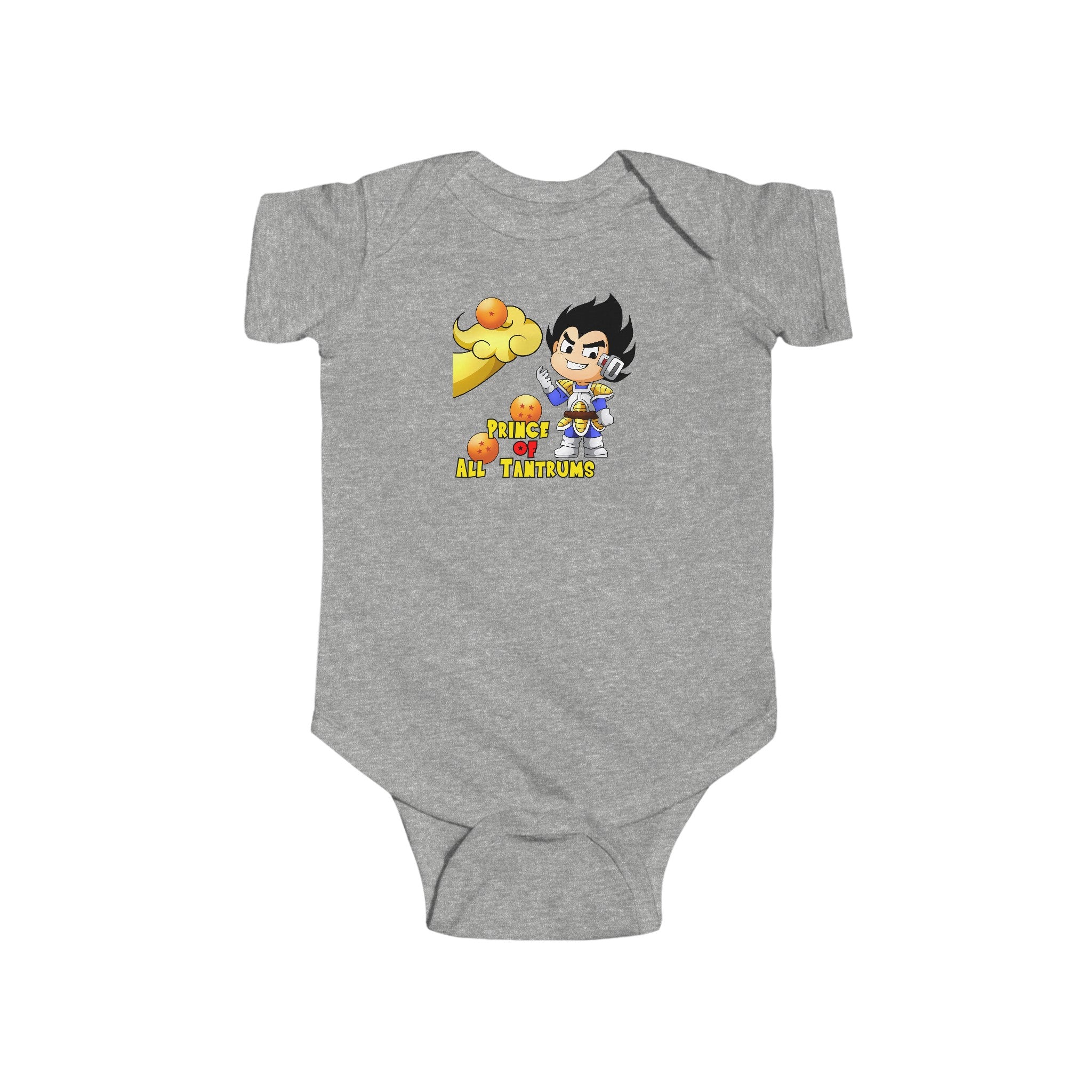 Anime Baby Bodysuit - Prince of all Tantrums for Vegeta Fans