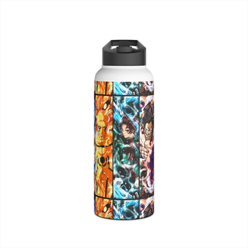 Premium Anime Men Stainless Steel Water Bottle - Durable, Stylish, Hydration Companion