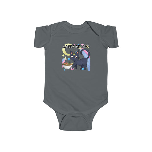 Infant Bodysuit Sailor Guardian Cat Luna Sassy as Pho Baby Gift