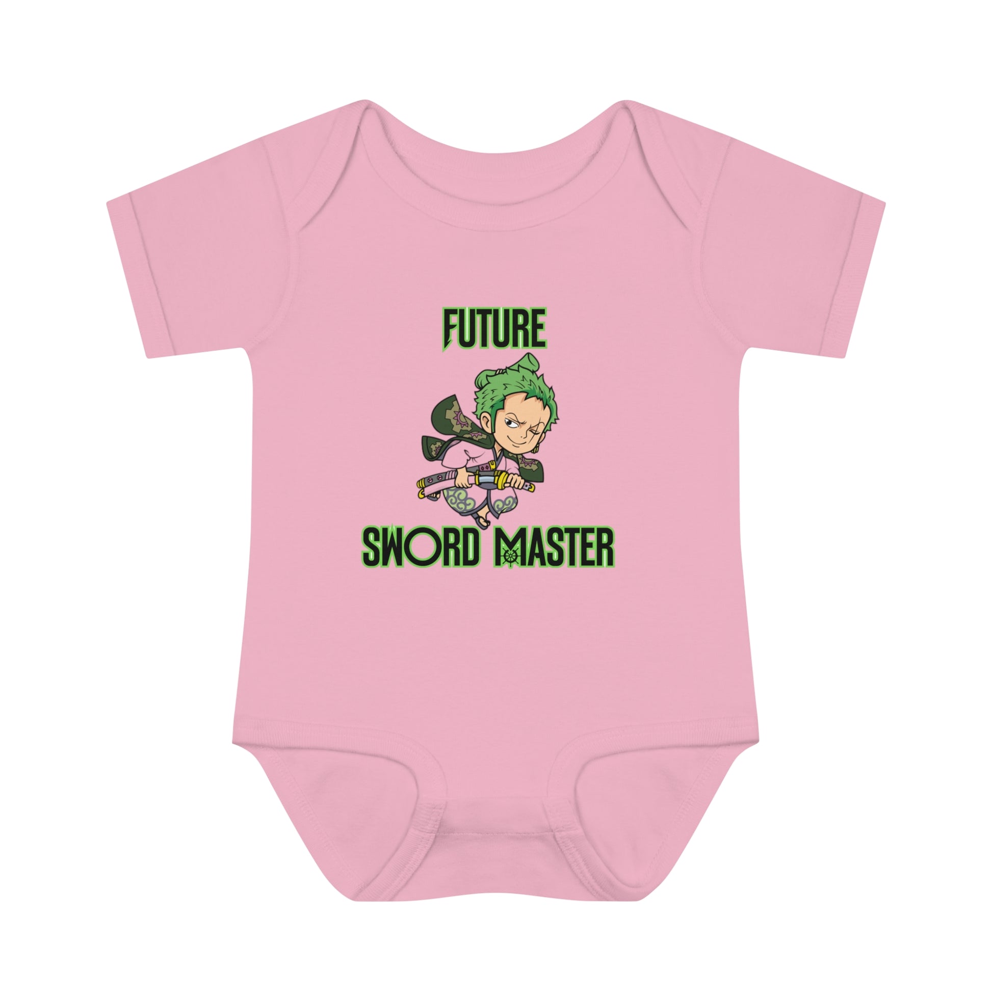 Future sword master Infant Baby Rib Bodysuit