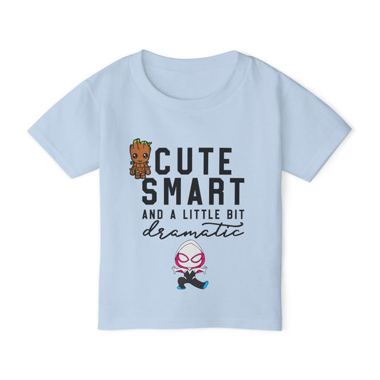 Cute Smart and a bit dramatic Heavy Cotton™ Toddler T-shirt