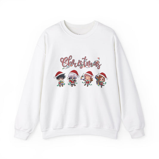 Anime JJK Christmas Sweatshirt Unisex