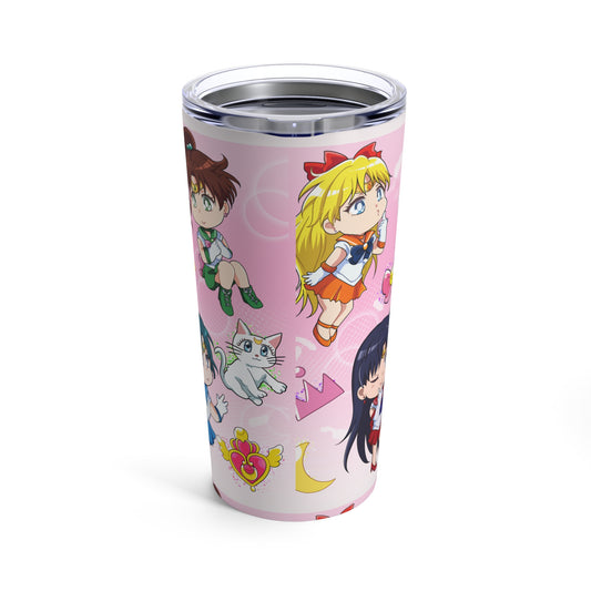 Anime tumbler chibi moon team Tumbler 20oz