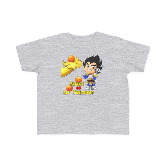 Anime Funny Toddler Tee - Vegeta Fan, anime cosplay Toddler T-shirt