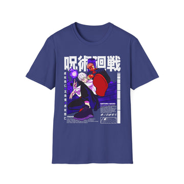 Anime T shirt Gojo Unisex Softstyle T-Shirt