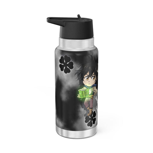 Magical Stainless Steel Water Bottle 18OZ & 32 OZ - Asta & Yuno Anime-Inspired Design - Hydration Magic