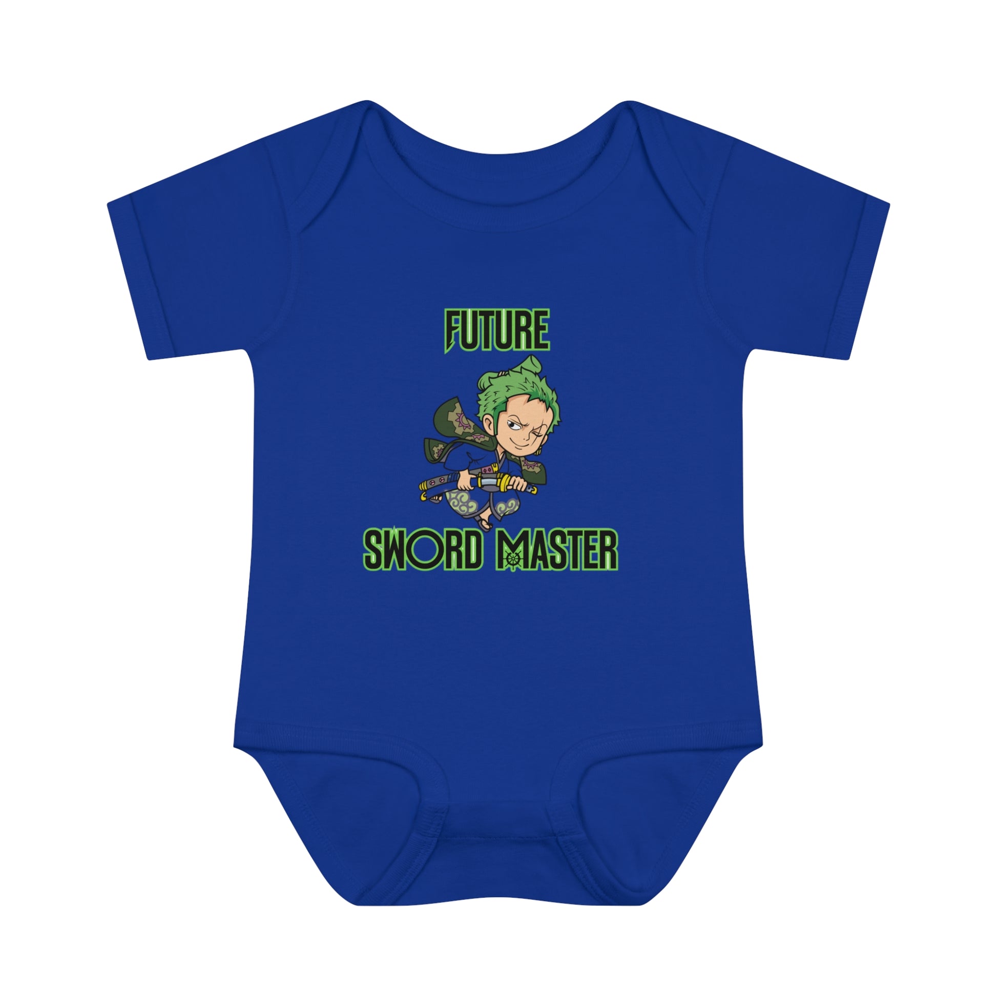 Future sword master Infant Baby Rib Bodysuit