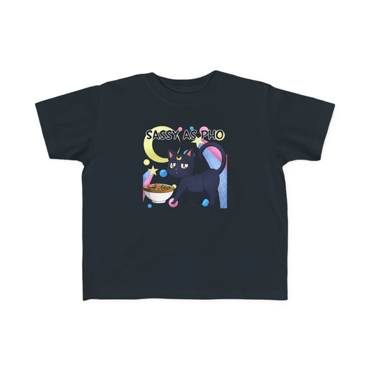 Toddler Tee - Luna Fan Sassy as Pho Cat Guardian Shirt