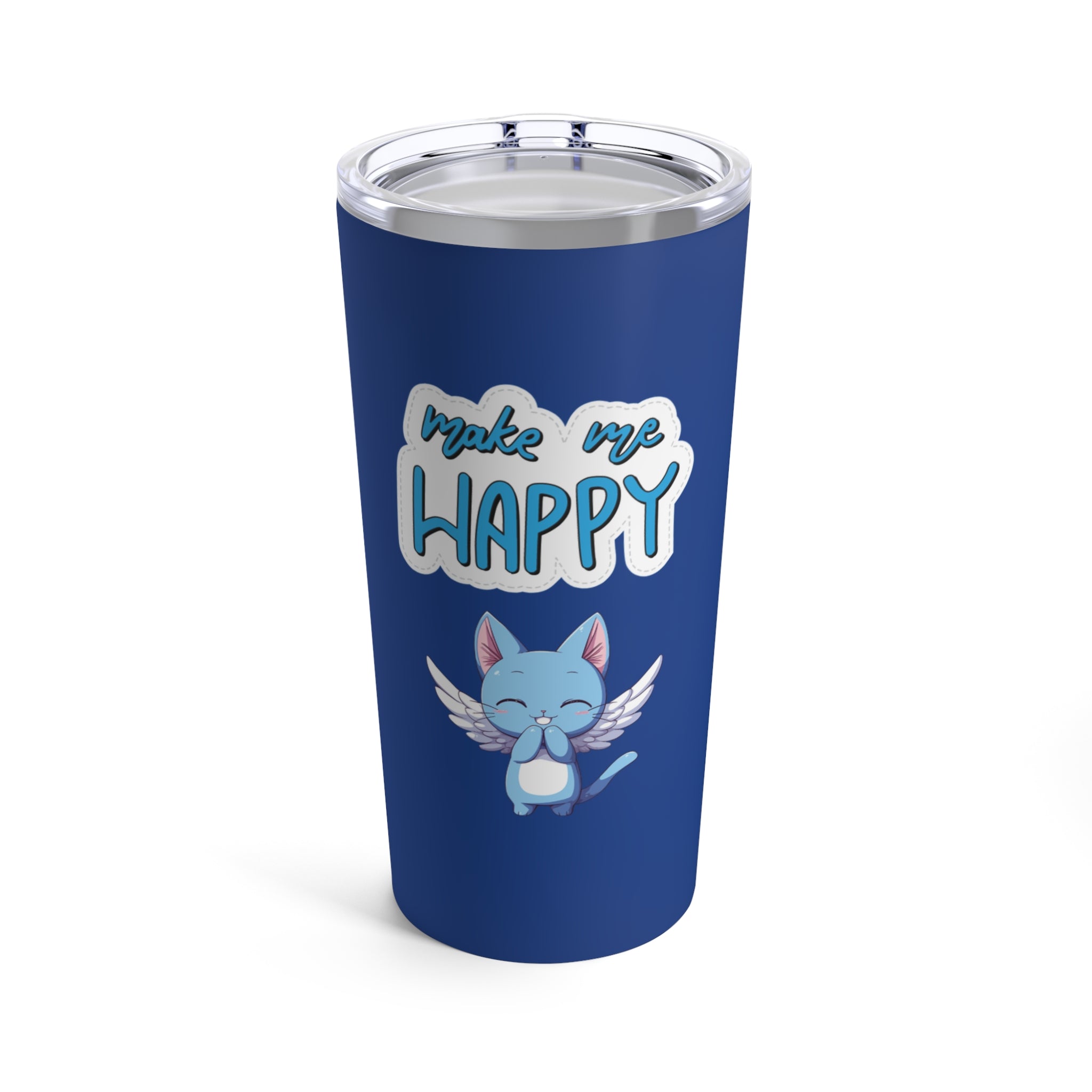 Happy Cat Anime Tumbler 20 Oz Tumbler