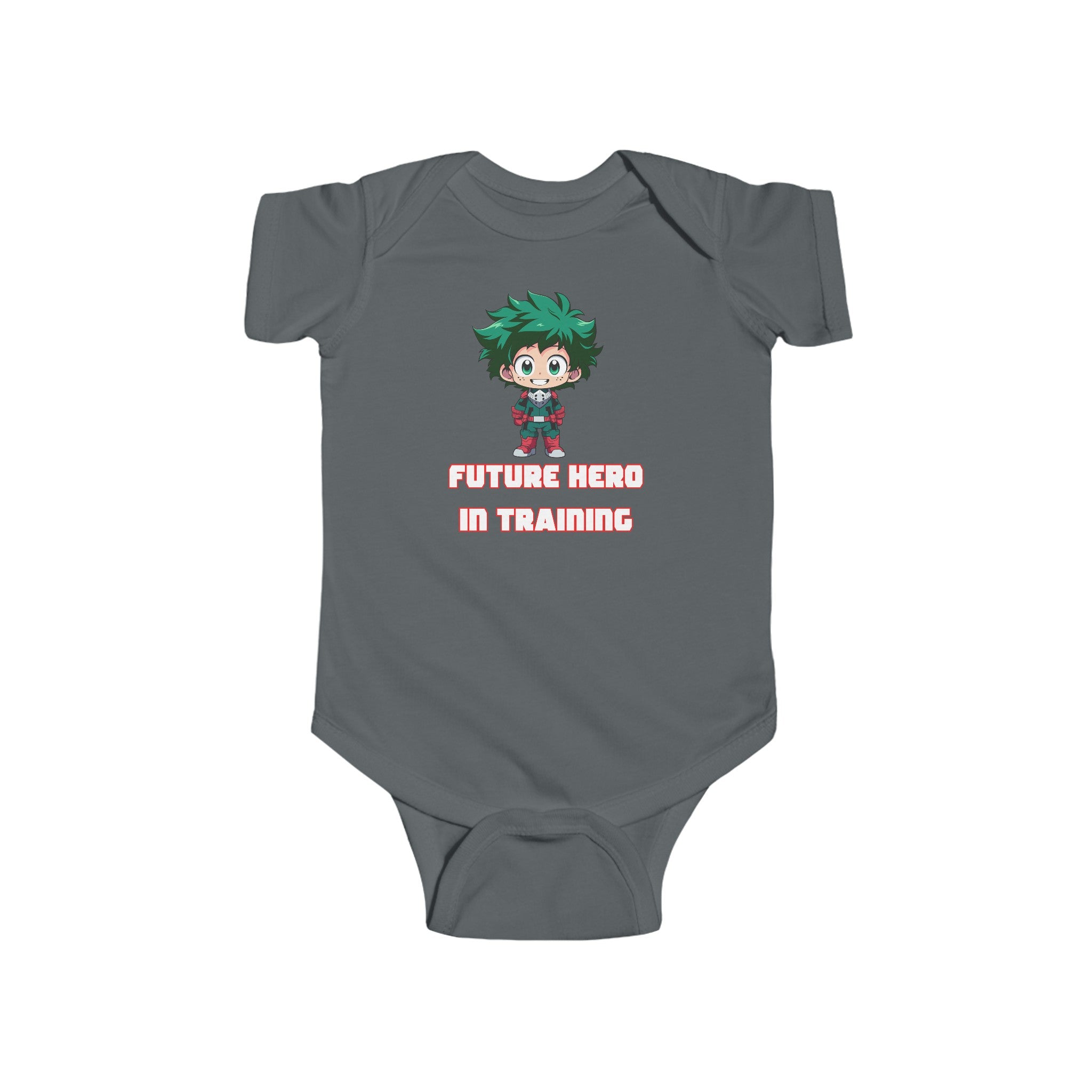 Future hero in training Infant Fine Jersey Bodysuit