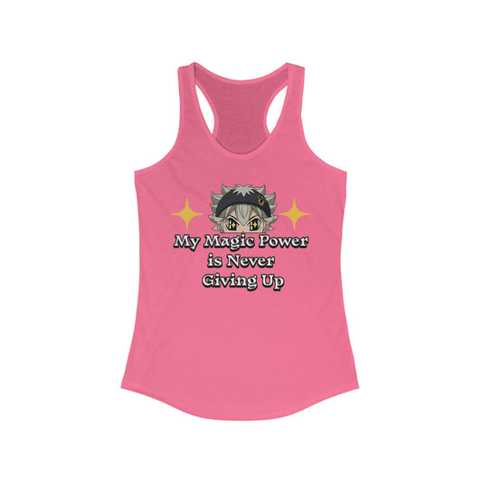 My Magic Power Anime Women's Ideal Racerback Tank