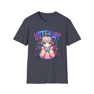 Listen up T shirt Unisex Softstyle T-Shirt