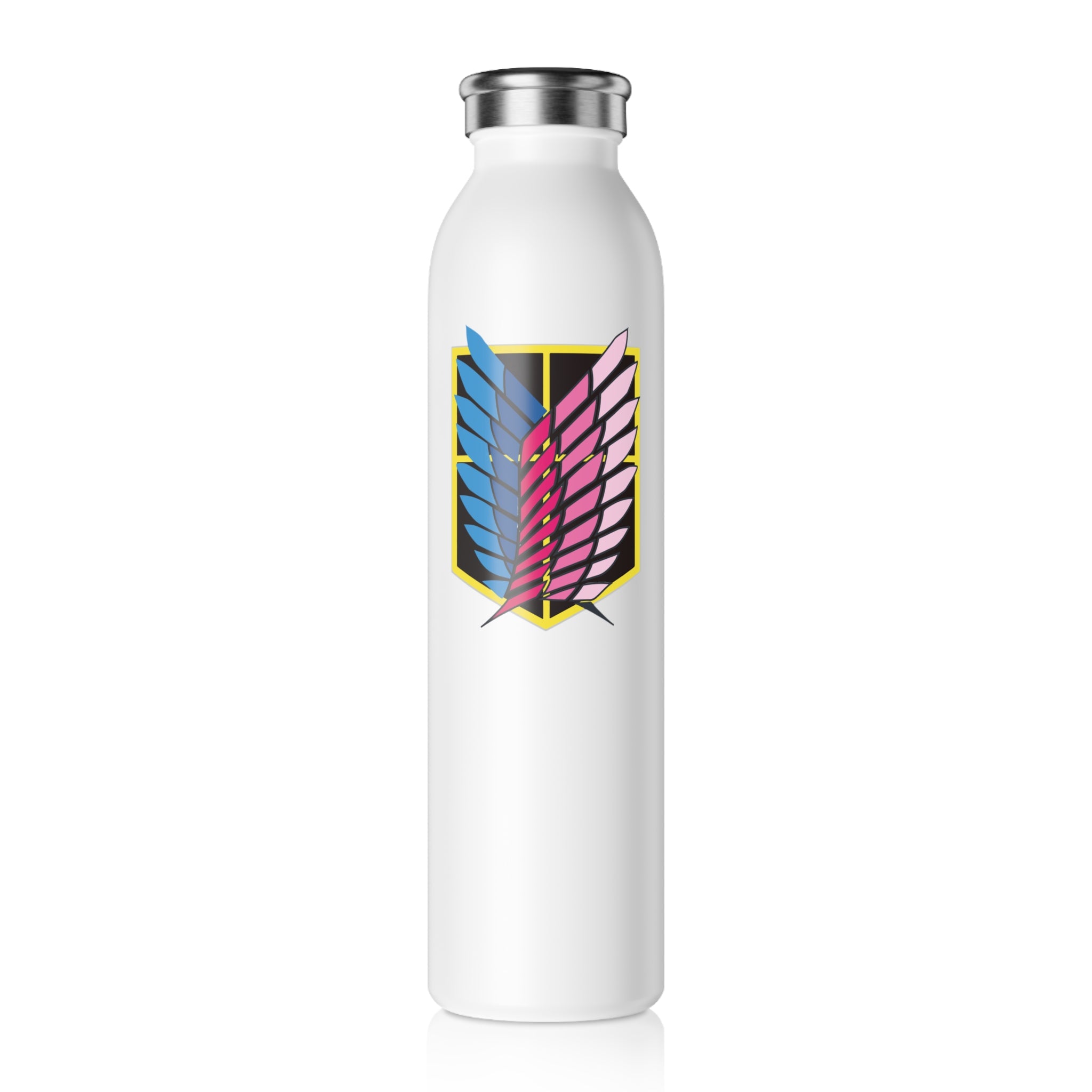 Anime Survey Corps Symbol: AOT 20 oz Stainless steel Slim Water Bottle – Stay Hydrated