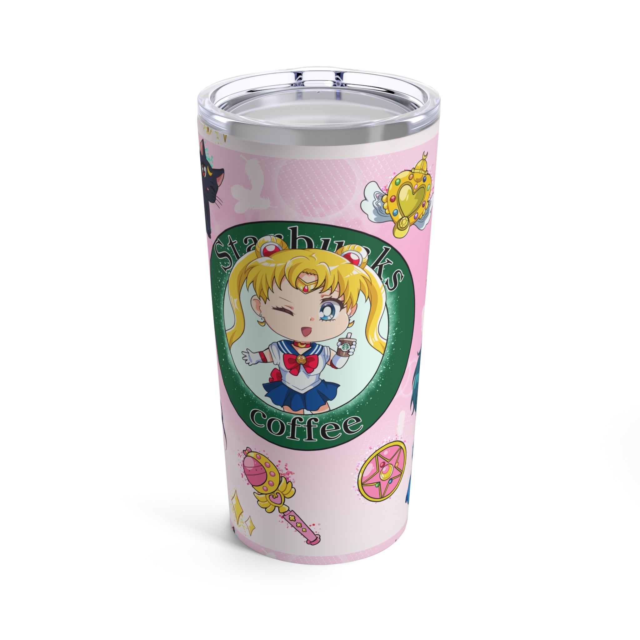 Anime tumbler chibi moon team Tumbler 20oz