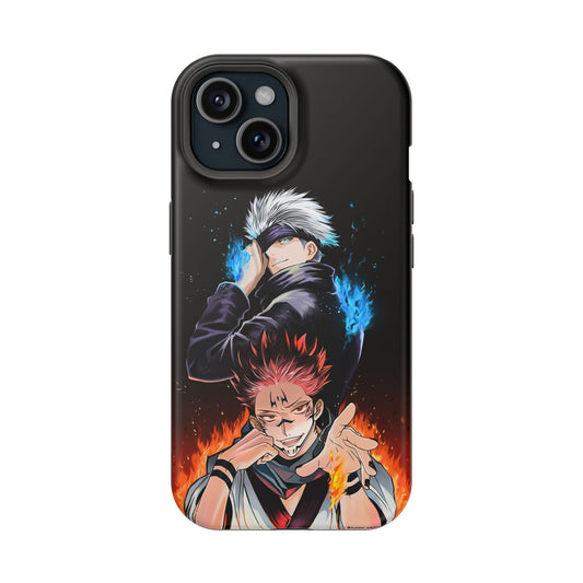 Gojo VS Sukuna Jujutsu kaisen Magnetic Tough Cases