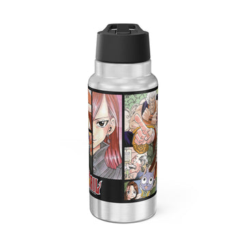 Natsu and FairyTail crew Stainless Steel Tumbler, 32oz