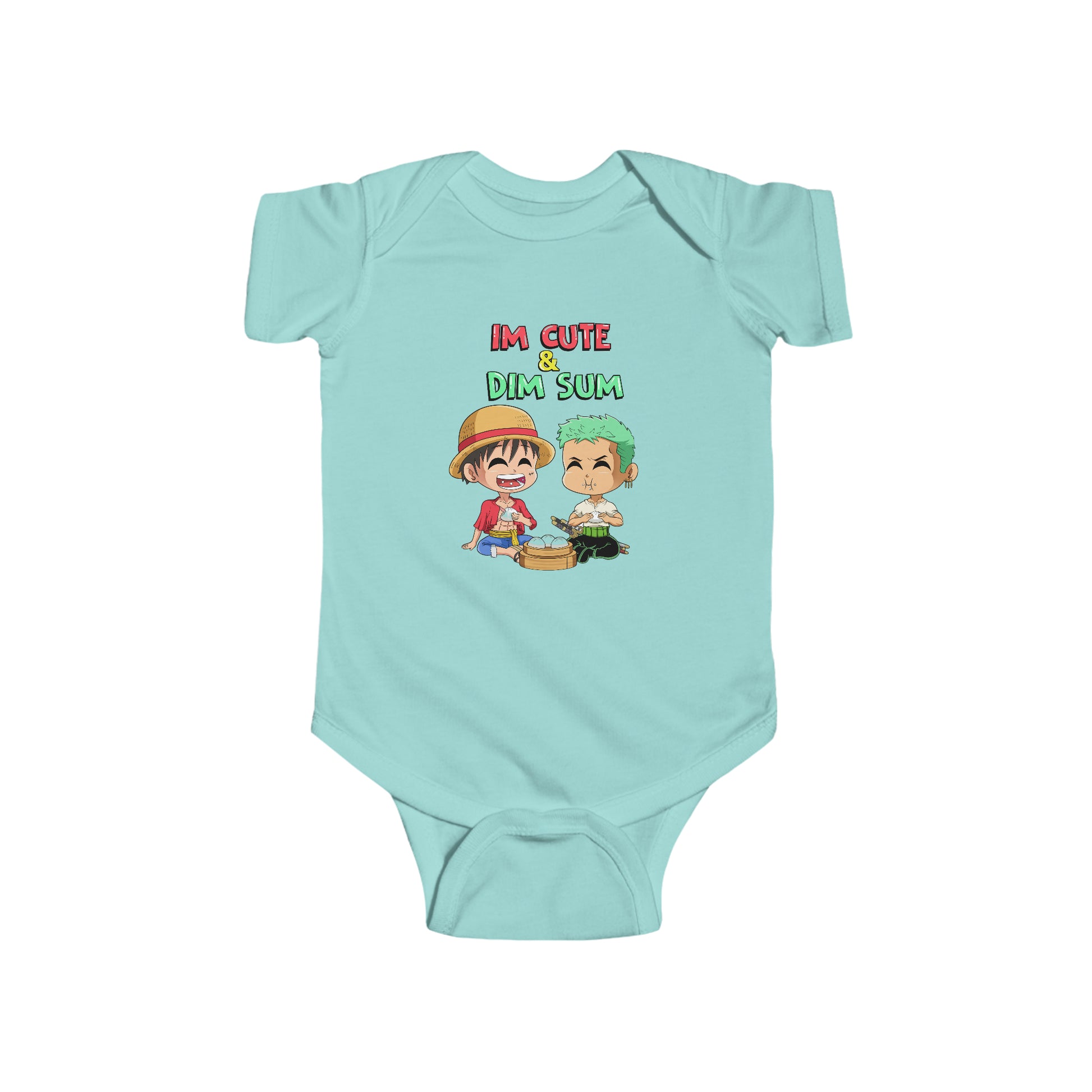 One Piece Baby Onesie "I'm Cute & Dim Sum"