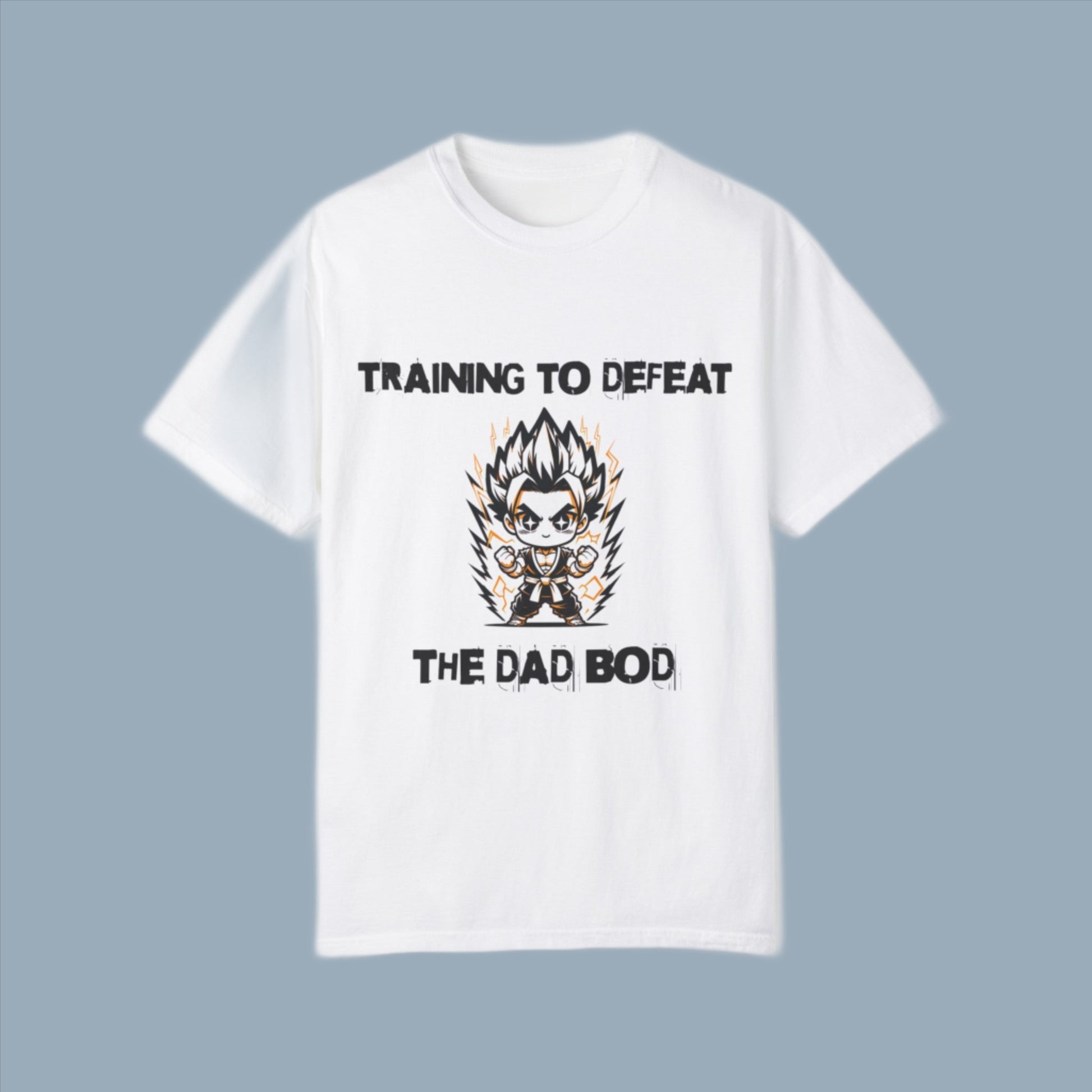 Training To Defeat The Dad Bod Shirt, Shirts For Dads, Anime Shirt For Men