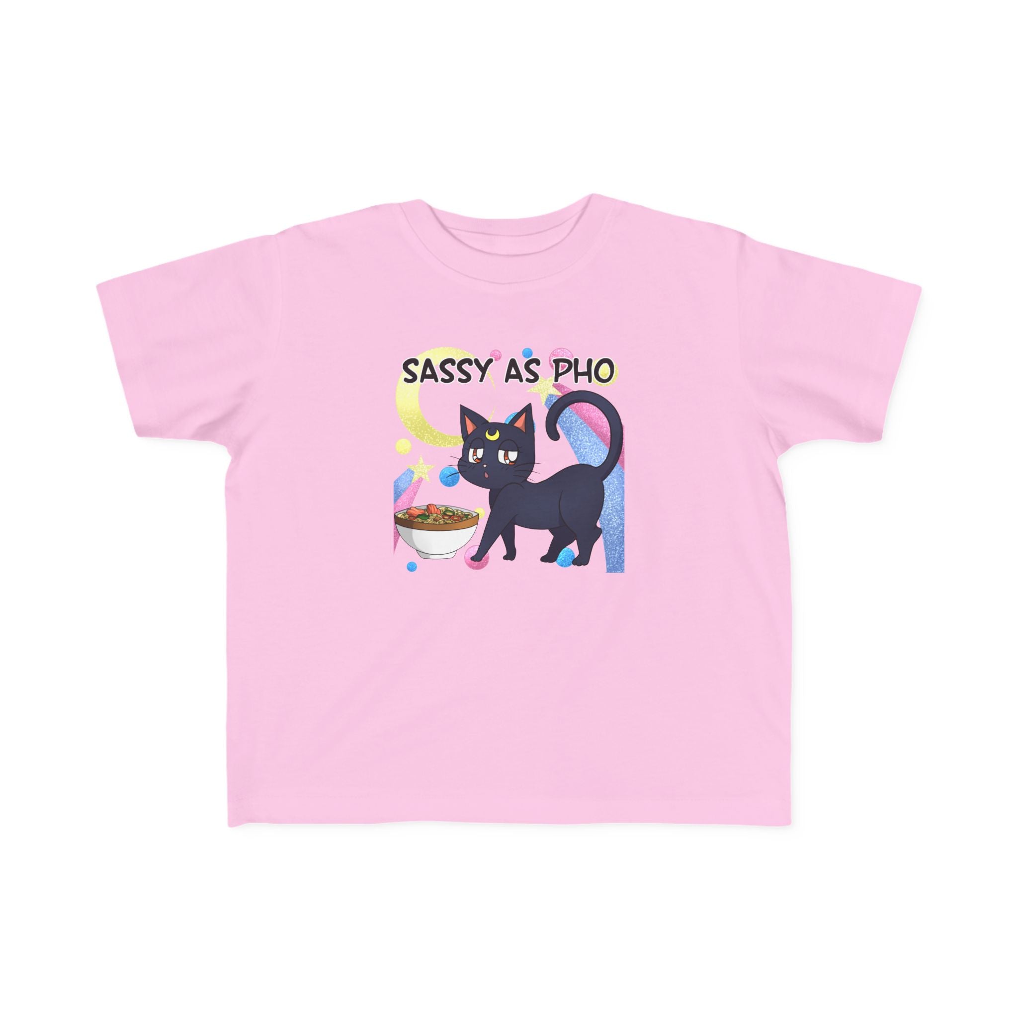 Toddler Tee - Luna Fan Sassy as Pho Cat Guardian Shirt