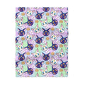 Luna and Artemis Cat lover Soft Fleece Baby Blanket