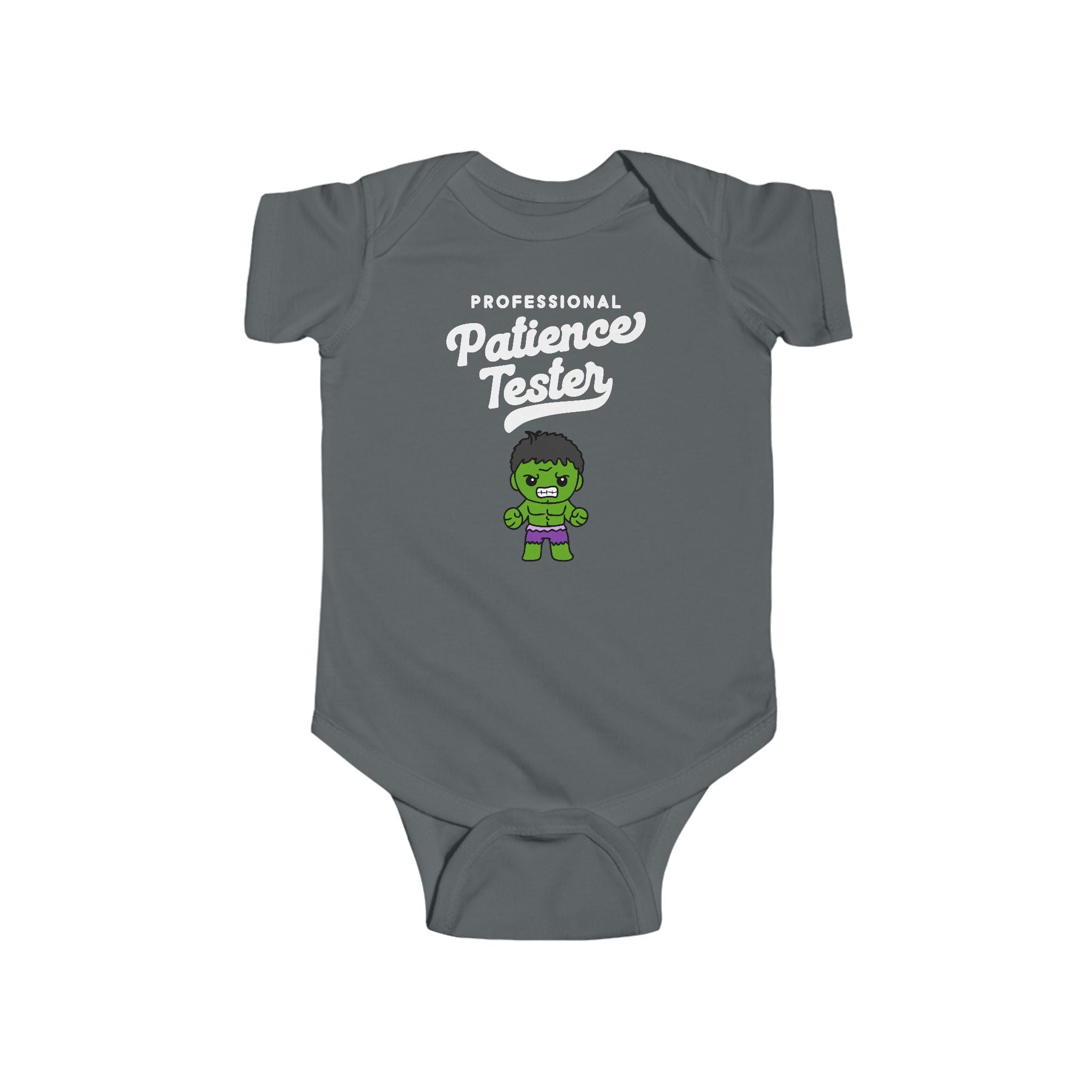 Funny Patience Tester Bodysuit for adorable babies