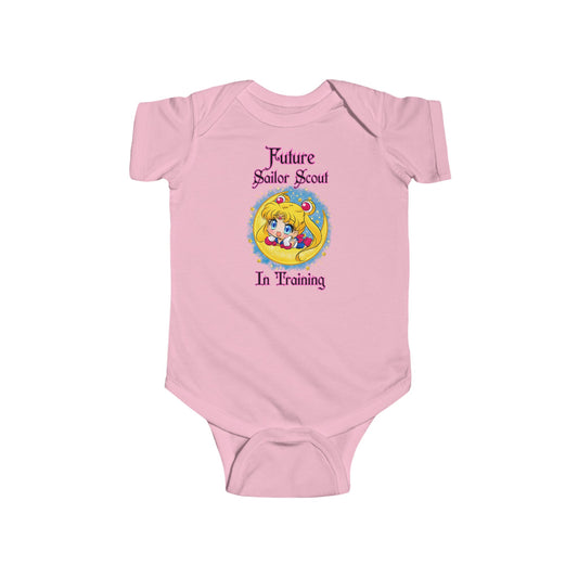 Sailor scout baby girl Infant Fine Jersey Bodysuit