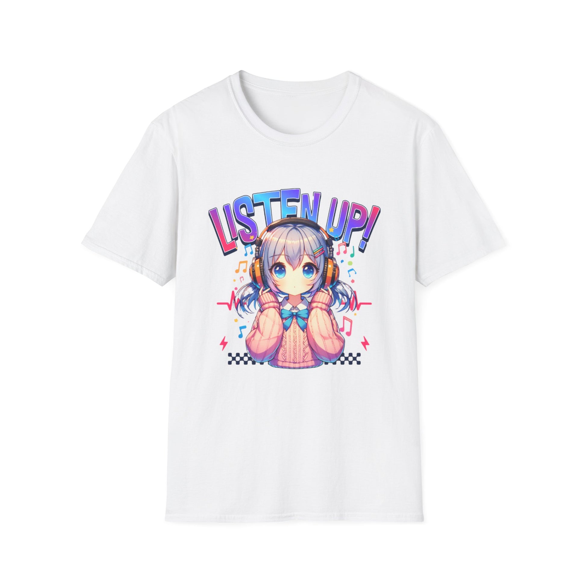 Listen up T shirt Unisex Softstyle T-Shirt