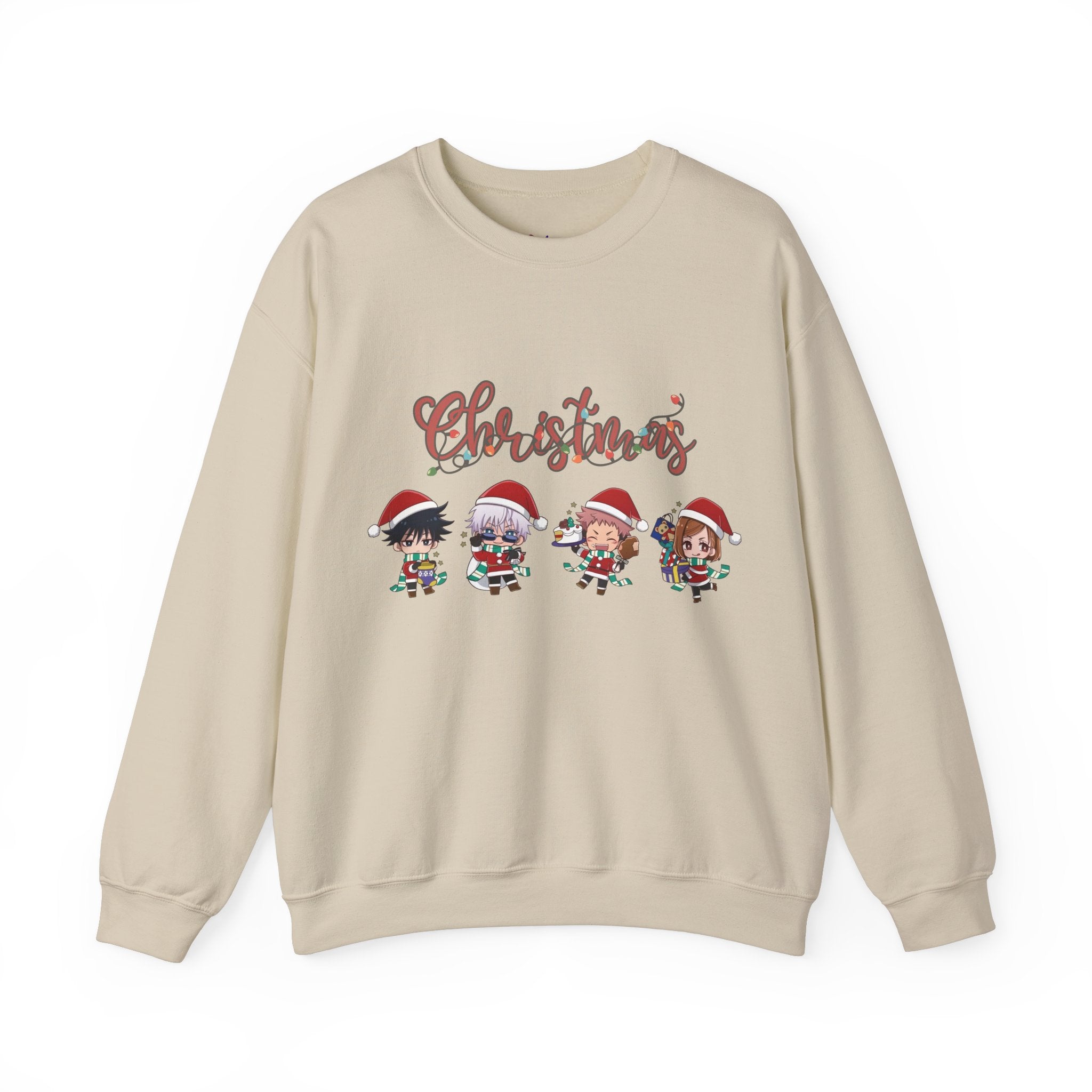 Anime JJK Christmas Sweatshirt Unisex