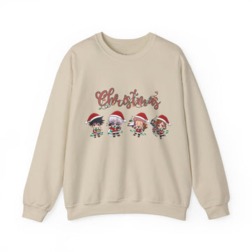 Anime JJK Christmas Sweatshirt Unisex