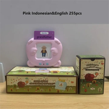 Panda Shape New Children'S Early Education Learning Card Machine with Vietnamese English Cantonese Spanish Indonesian Arabic