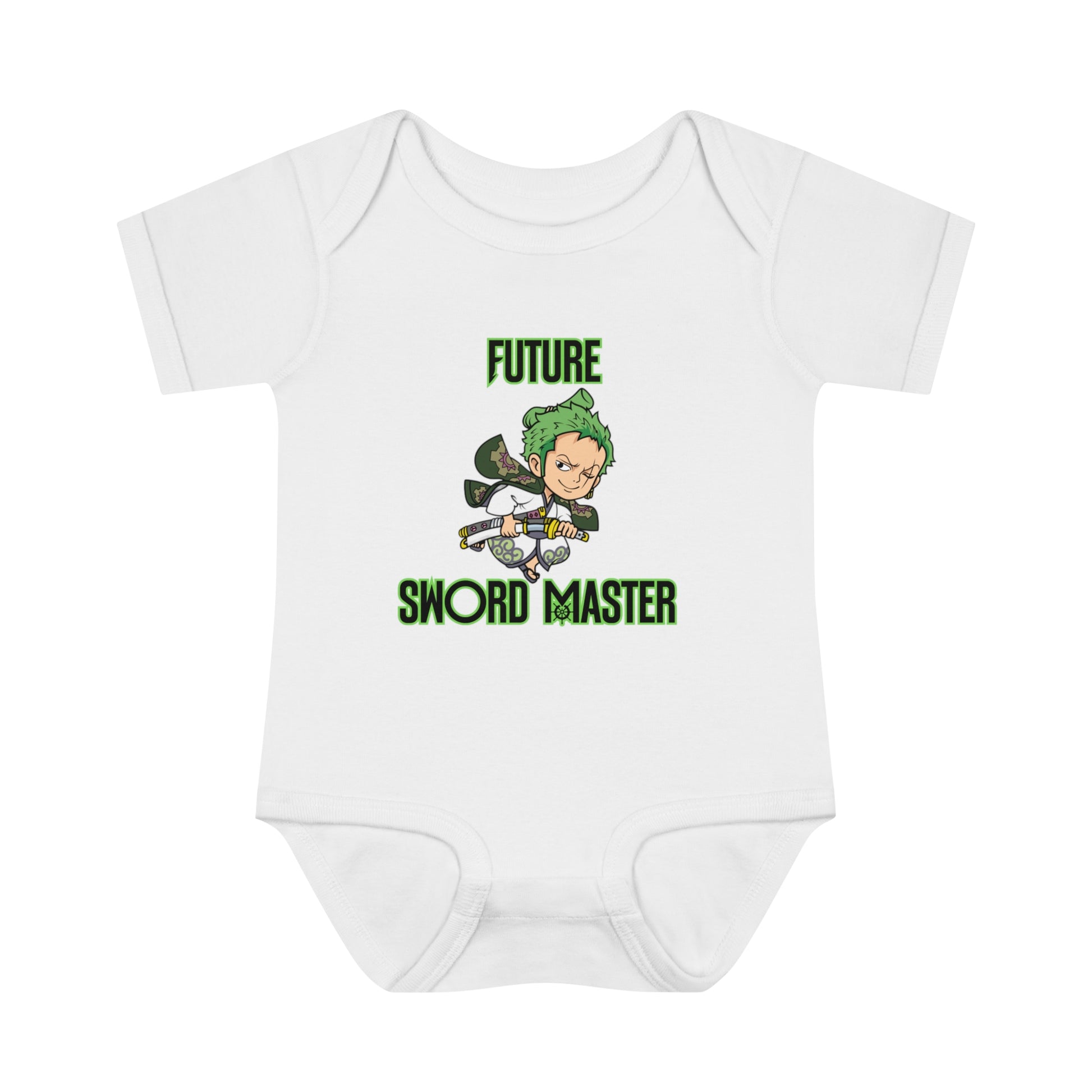 Future sword master Infant Baby Rib Bodysuit