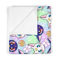 Luna and Artemis Cat lover Soft Fleece Baby Blanket