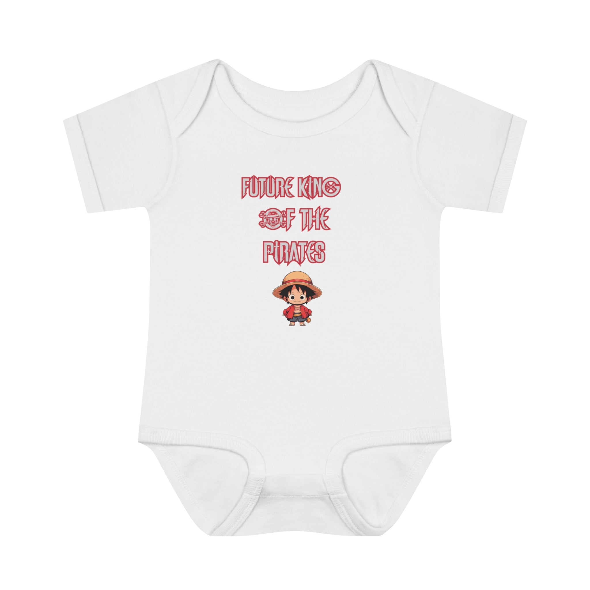 Baby Bodysuit - Future King of the Pirates Anime Design