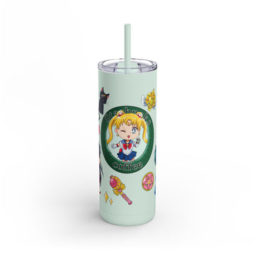 Chibi Sailor Scouts Skinny tumbler 20oz