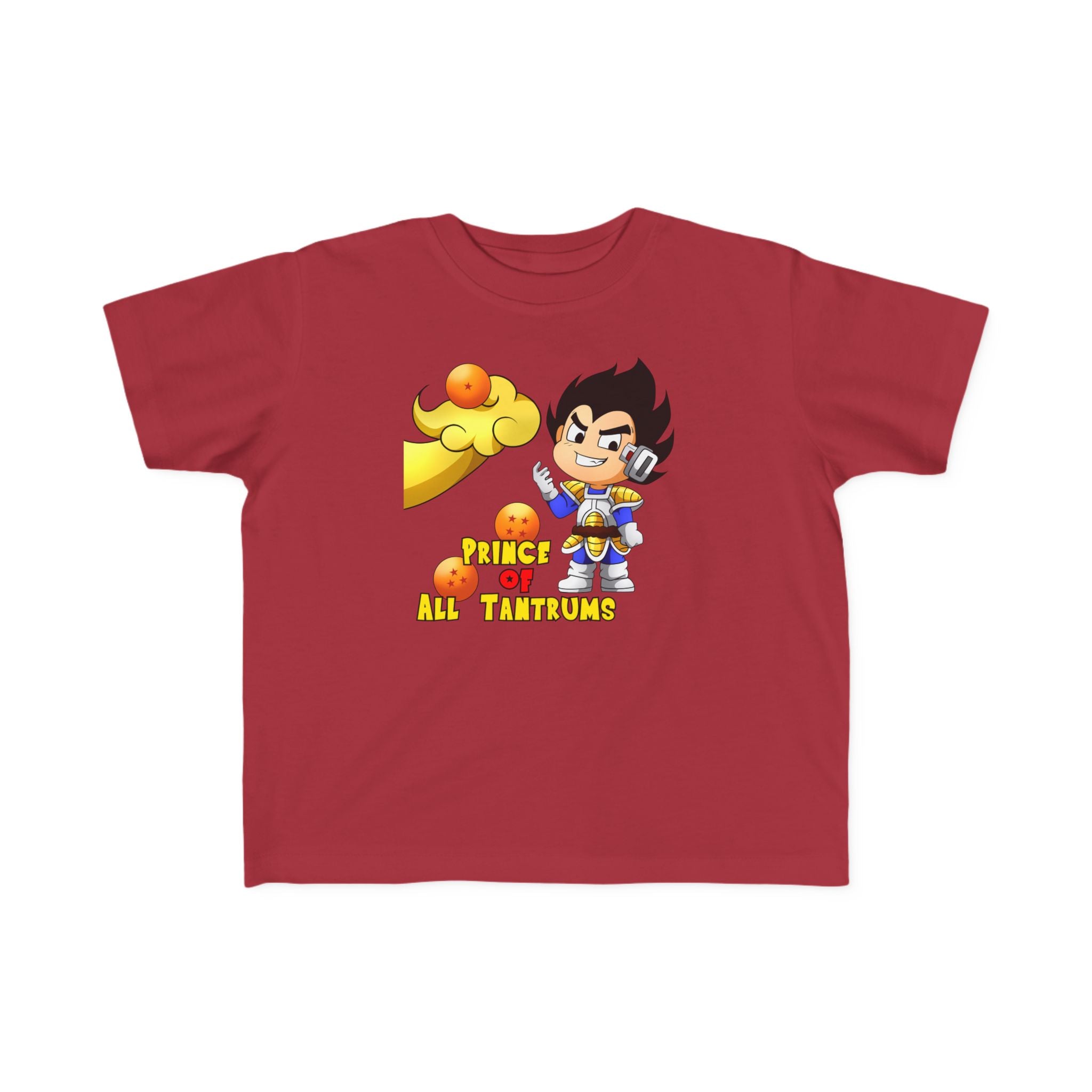 Anime Funny Toddler Tee - Vegeta Fan, anime cosplay Toddler T-shirt