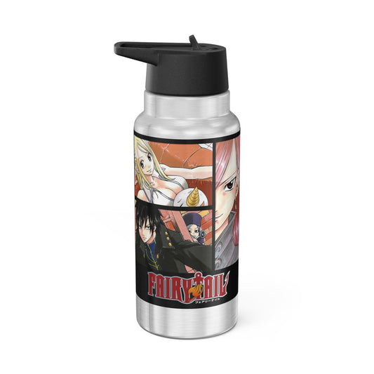 Natsu and FairyTail crew Stainless Steel Tumbler, 32oz