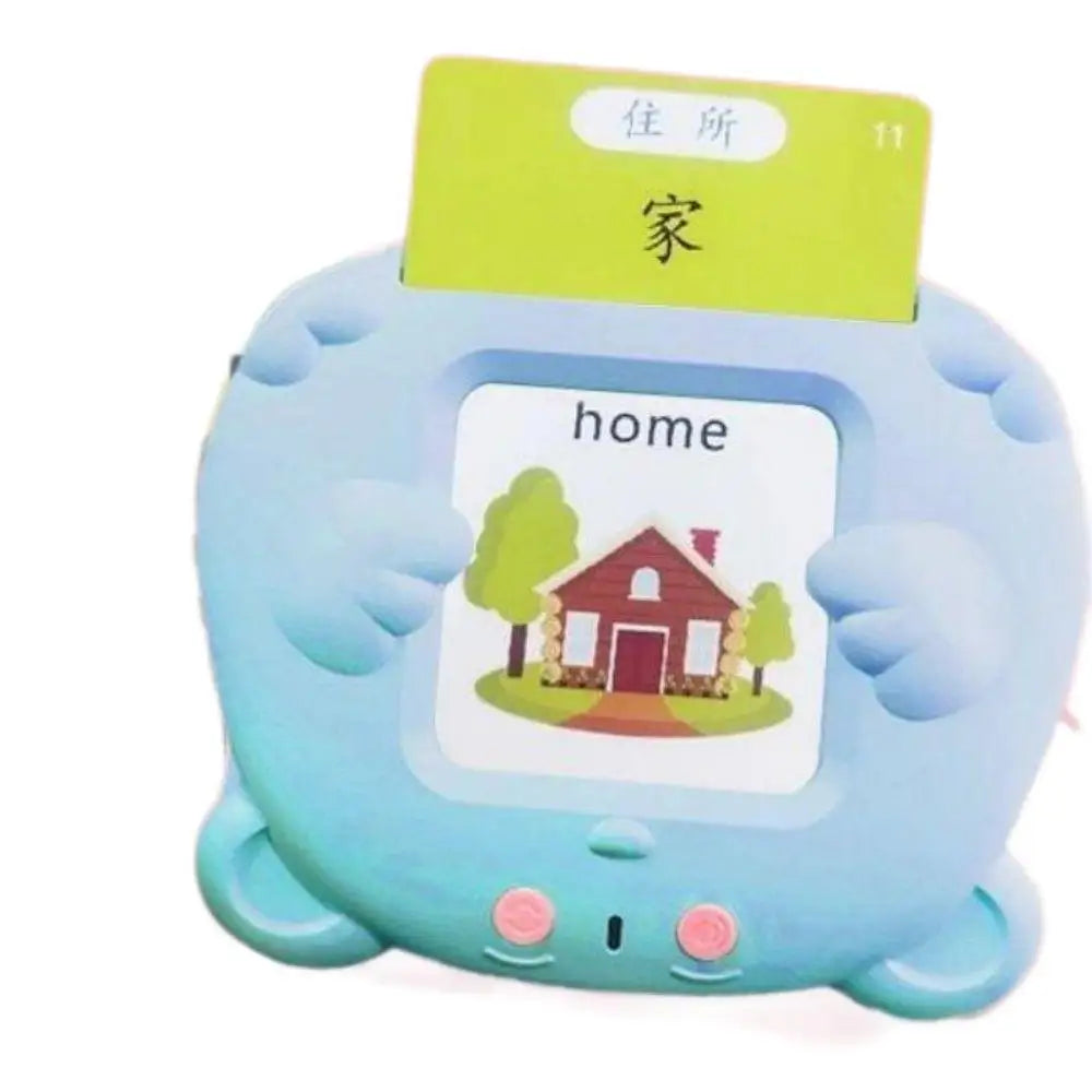 Panda Shape New Children'S Early Education Learning Card Machine with Vietnamese English Cantonese Spanish Indonesian Arabic